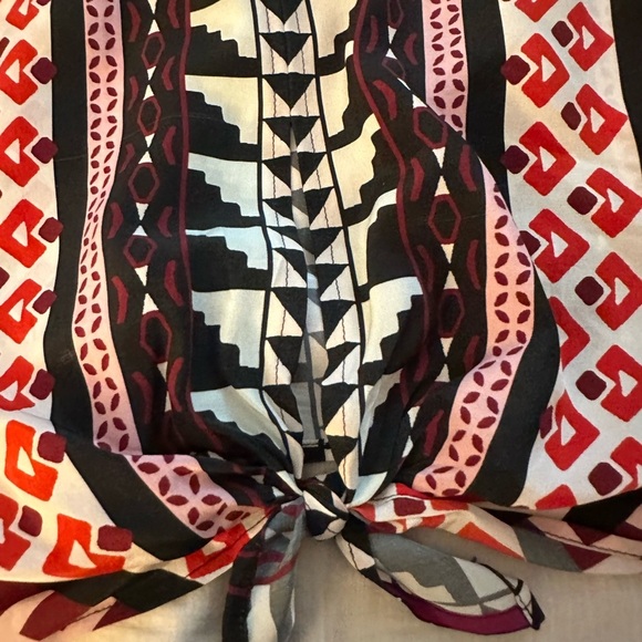 Marie Oliver Phoebe Silk Peasant Blouse (21) - Picture 7 of 9